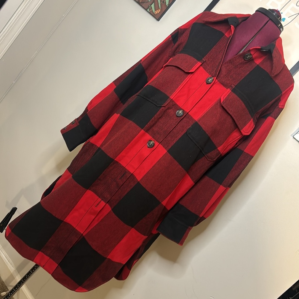 Checkered H&M Button Up ShirtDress